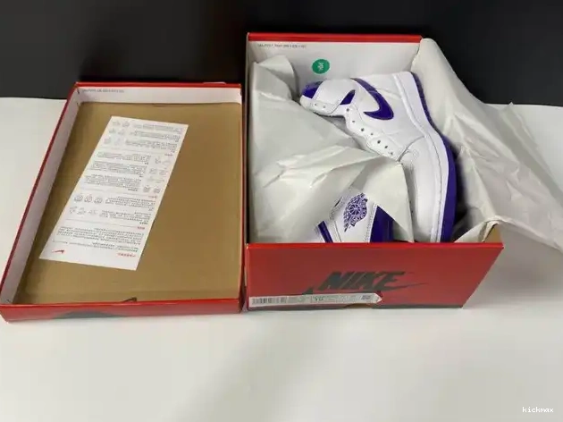 Cheap 1 PURPLE JORDAN RETRO HIGH CD0461-151 COURT AIR 0510